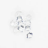 12 Month 100pcs 5mm Birthstone Crystal Charms for Glass Memory Locket