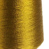 1PC Sewing Machine Cone Threads Polyester Overlocking All Purpose - Gold Silver