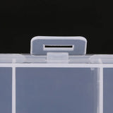 24 Slots Plastic Storage Box Case Transparent Organizer Beads Earring Jewelry