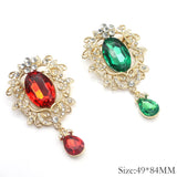 Trendy 2-Piece Pin Rhinestone Pendant DIY Jewelry for Europe & America