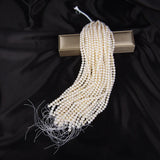 8-9mm Natural Freshwater Pearl Round Real Pearl Jewelry DIY Accessory