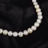 9-10mm Round Pearl Bead Necklace DIY Accessories