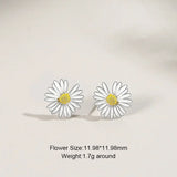 925 Sterling Silver Daisy Bracelet Small Fresh Lovely Jewelry