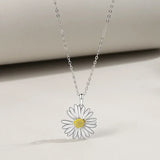 925 Sterling Silver Daisy Bracelet Small Fresh Lovely Jewelry