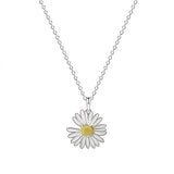 925 Sterling Silver Daisy Bracelet Small Fresh Lovely Jewelry