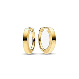 925 Sterling Silver Heart Double Round Earrings