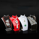 Acrylic Jewelry Necklace Vertical Neck Model Portrait Neck Display Props