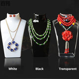 Acrylic Jewelry Necklace Vertical Neck Model Portrait Neck Display Props