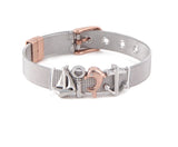 Animal Tree Slide Charms Mesh Bracelet Set DIY Charms for Women