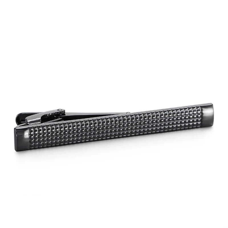 Classic Carve Tie Clip for Mens Jewelry