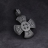 Celtic Cross Twisted Pendant Necklace for Men's - High End Jewelry Accessories