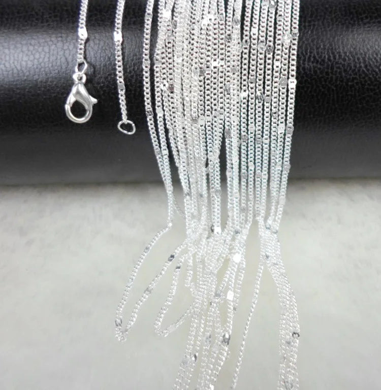 Girl's Chain Necklace with Lobster Clasps 45 CM Length