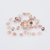 High Natural Round Orange Sapphire Jewelry