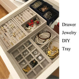 DIY Jewelry Storage Tray Organizer Small Size for Dressing Table