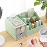 Drawer Type Cosmetics Storage Box Plastic Jewelry Lipstick Makeup Box