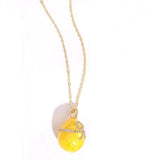 Enamel Egg Pendant Necklace, Environmental Friendly