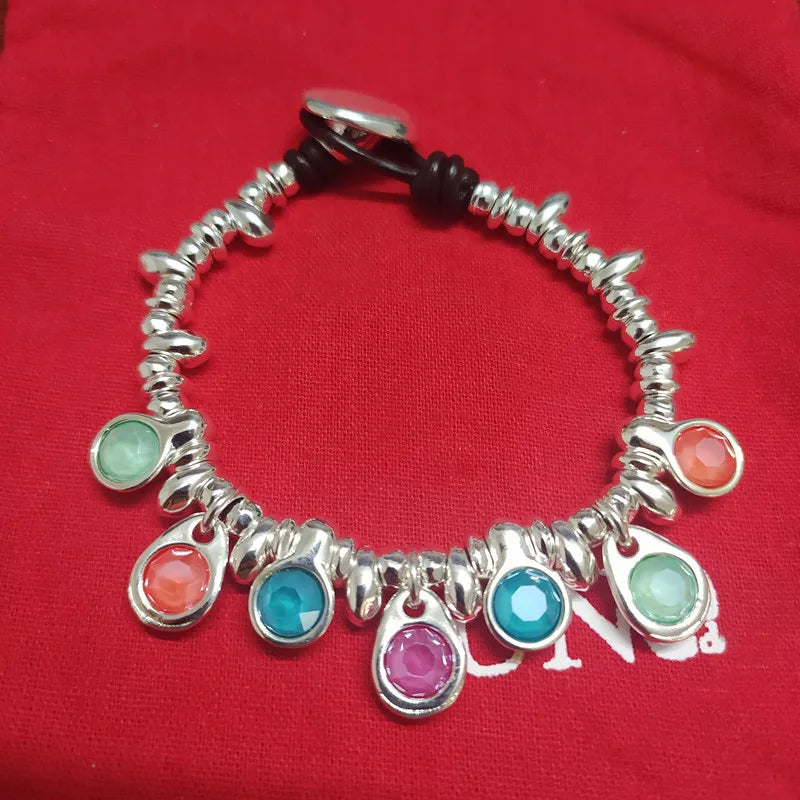 Electroplating 925 Silver Diamonds Bracelet Charm Beads
