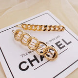 Acrylic Metal Chain Hair Clip Barrette Hair Accessories