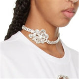 Rhinestone Necklace Sexy Clavicle Chain Wedding Dress Accessories
