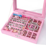 Crystal Bracelet Children's Set Vintage Flannelette Diy Metal Accessories
