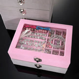 Crystal Bracelet Children's Set Vintage Flannelette Diy Metal Accessories