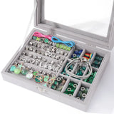 Crystal Bracelet Children's Set Vintage Flannelette Diy Metal Accessories