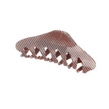 Chic Marbled Acetate Hair Claw Clips
