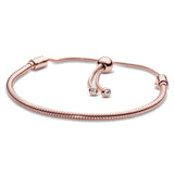 S925 Sterling Silver Love Bracelet for Women's DIY Charm Jewelry