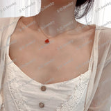 High Titanium Steel Skirt Necklace Unfading Women's Jewelry