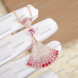 High Titanium Steel Skirt Necklace Unfading Women's Jewelry