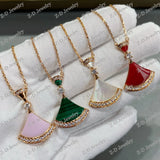 High Titanium Steel Skirt Necklace Unfading Women's Jewelry