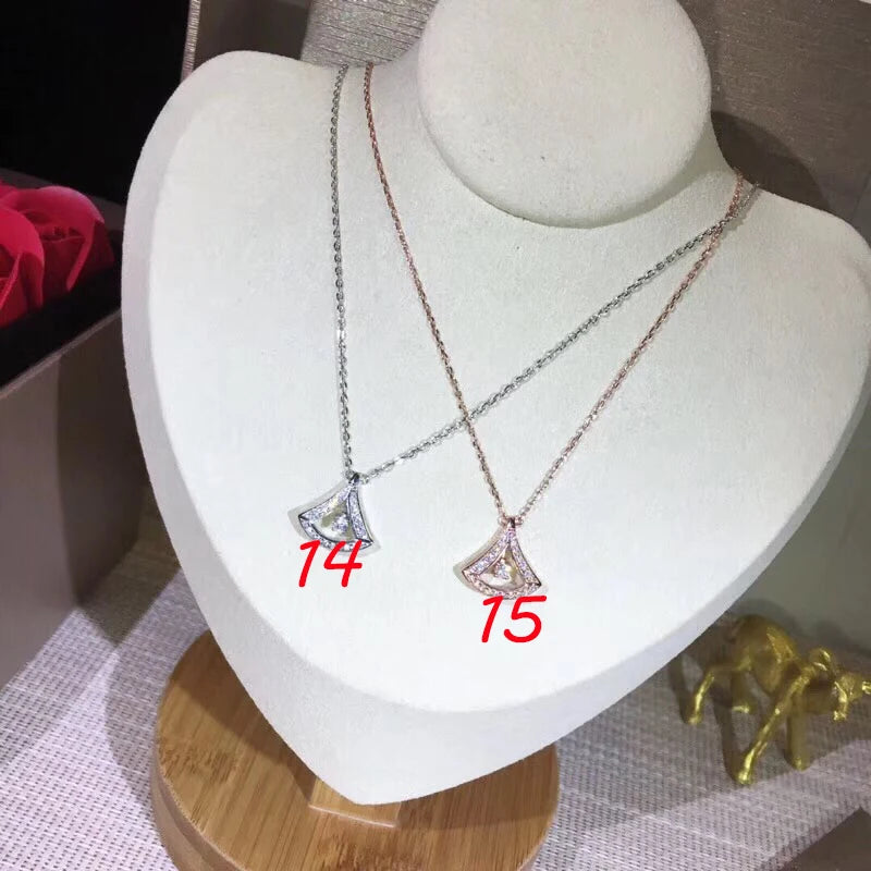 High Titanium Steel Skirt Necklace Unfading Women's Jewelry