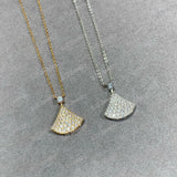 High Titanium Steel Skirt Necklace Unfading Women's Jewelry