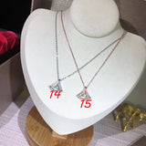 High Titanium Steel Skirt Necklace Unfading Women's Jewelry