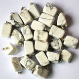 50pcs Rose Quartz Charms Necklace for Women Jewelry Making