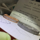 S925 Silver Zircon Bead Moissanite Bracelet Women