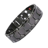 Men's Titanium Steel Magnet Wide Bracelet