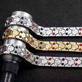 Men's Titanium Steel Magnet Wide Bracelet