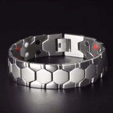 Men's Titanium Steel Magnet Wide Bracelet