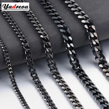 Men's Cuban Chain Necklace, Stainless Steel