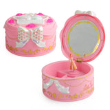 Hot Music Jewelry Box w/ Ballet Makeup Mirror - Birthday Gift