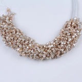 AA Grade 8-9mm Natural Freshwater Keshi Pearl Bead String