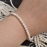 Freshwater Pearls 4-5 Near Round Loose Beads DIY Necklace Bracelet
