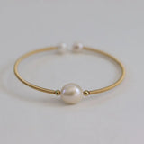 Freshwater Round Bead Pearl Accessory Set DIY Jewelry Gift