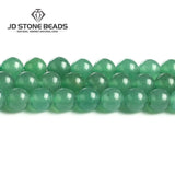 Green Aventurine Round Loose Beads for Jewelry Making