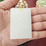 Hand-carve Jade Pendant Jewelry Men Women Luck Gifts