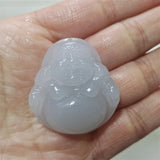 Hand-carve Jade Buddha Necklace Pendant Jewelry Men Women Luck