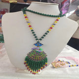 Hand-carved Jade Cloisonne Necklace Pendant Jewelry Men Women Luck