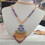 Hand-carved Jade Cloisonne Necklace Pendant Jewelry Men Women Luck