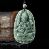 Hand-carve Jade Eight Patronus Necklace Pendant Jewelry